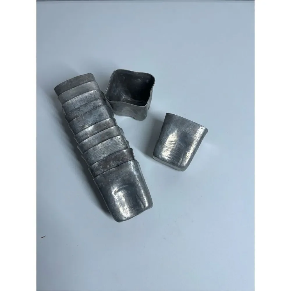 Vintage Aluminium Baking molds 12 Pcs